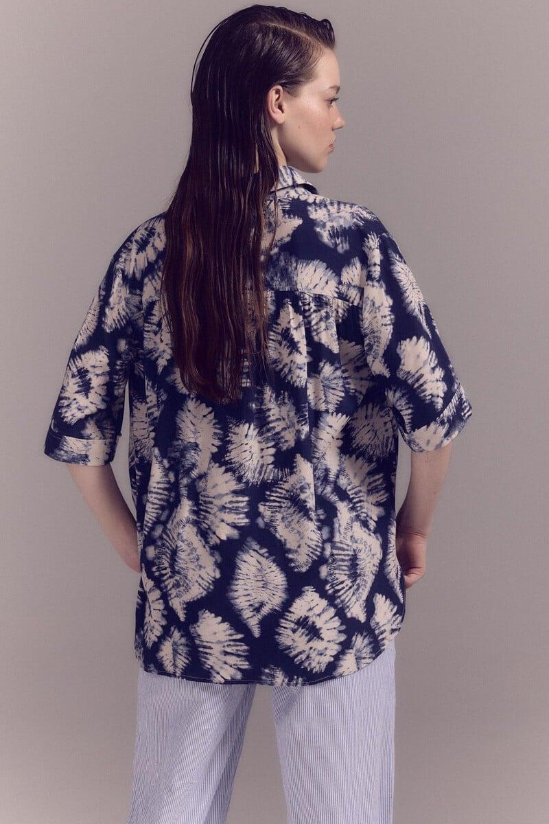 Cortefiel Camisa Estampado Tie Dye