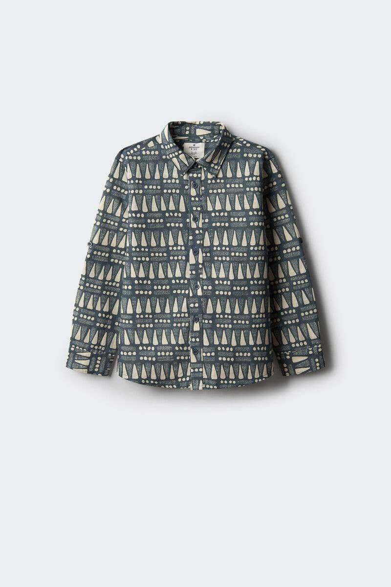 Cortefiel Camisa Etnica Niño