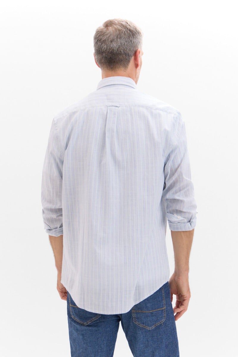 Cortefiel Camisa Flamé Rayas