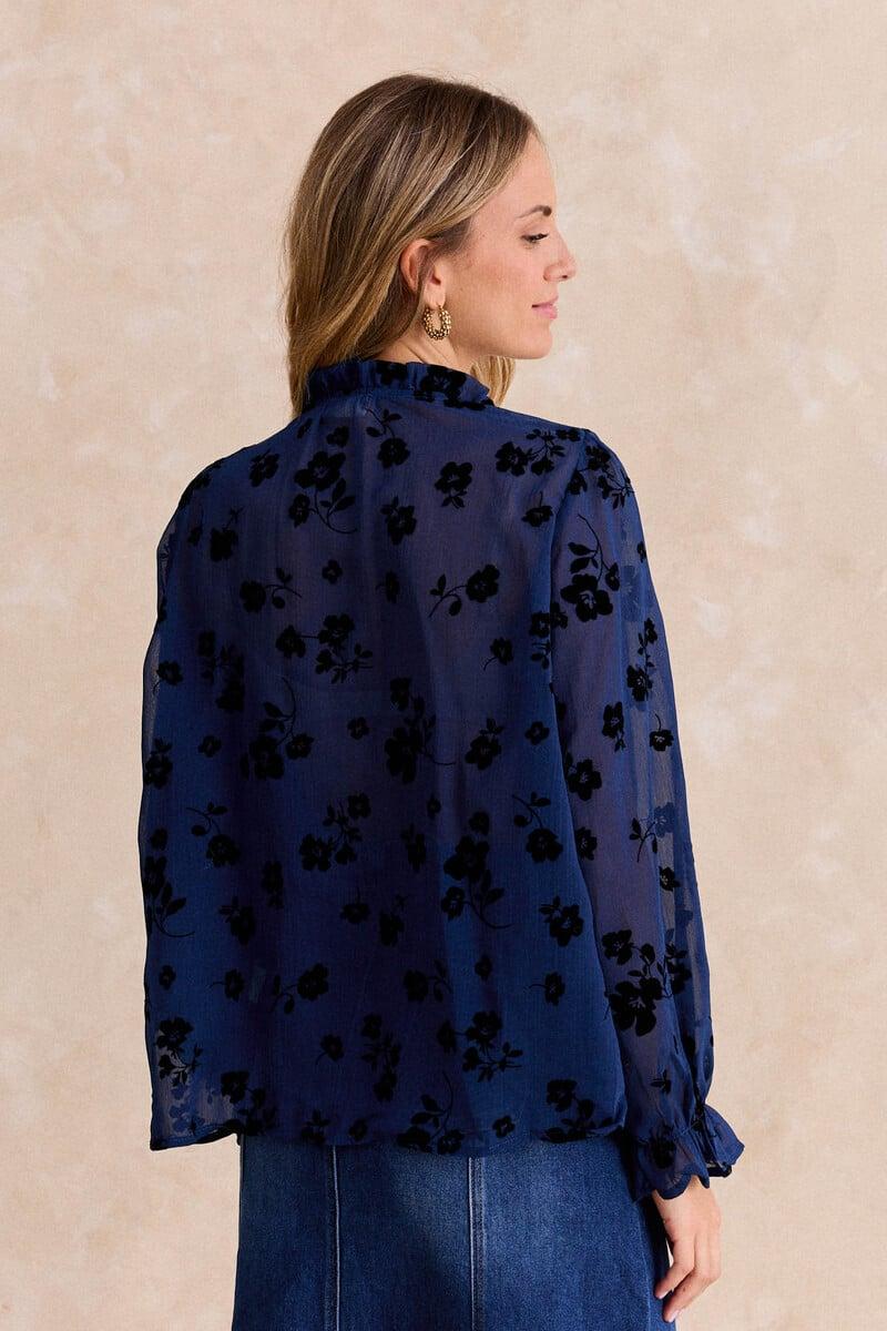 Cortefiel Camisa Flor Estel