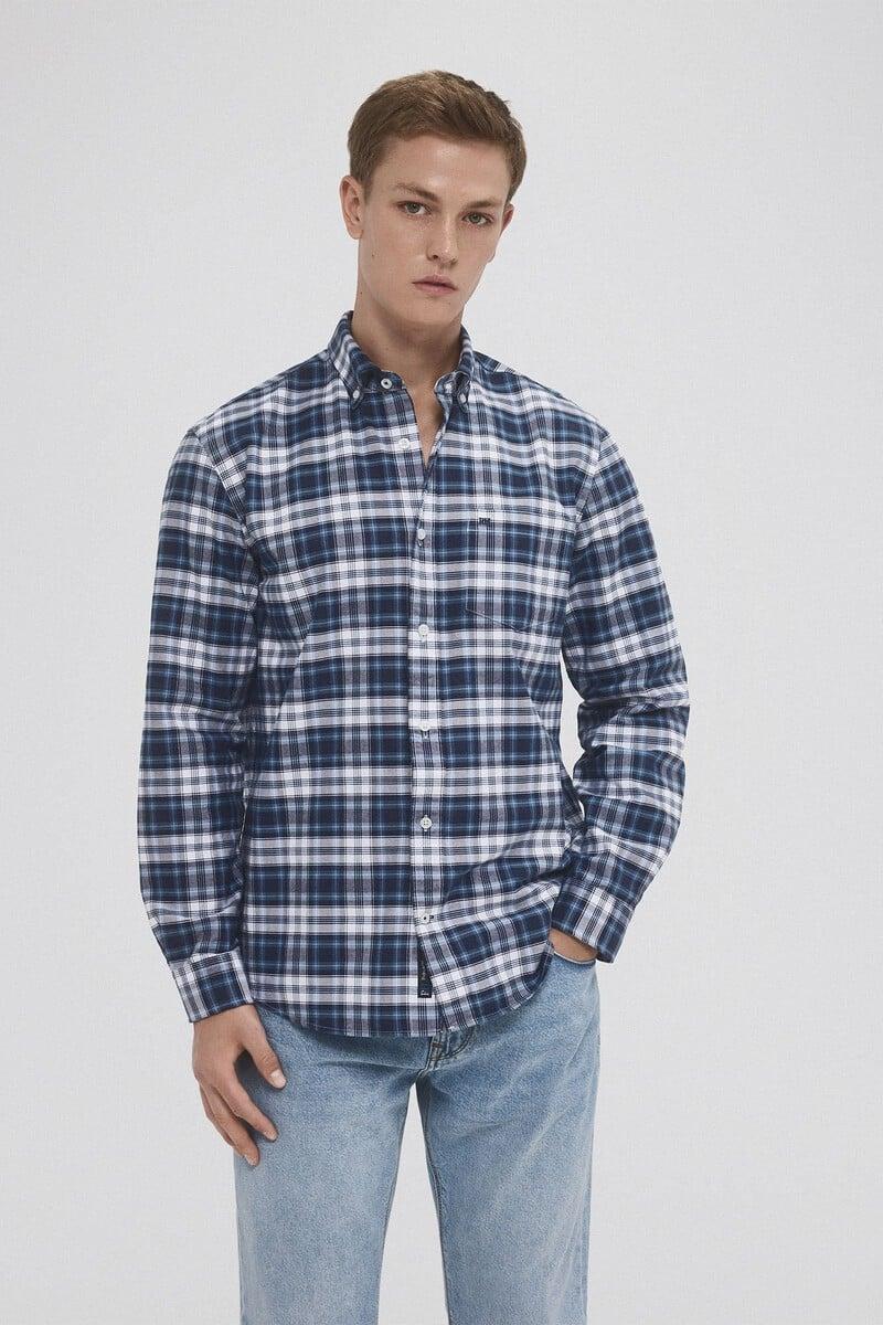 Cortefiel Camisa Iconic Oxford Liso
