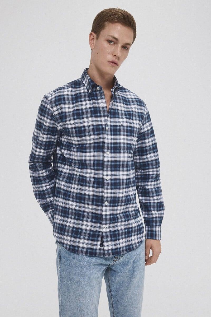 Cortefiel Camisa Iconic Oxford Liso