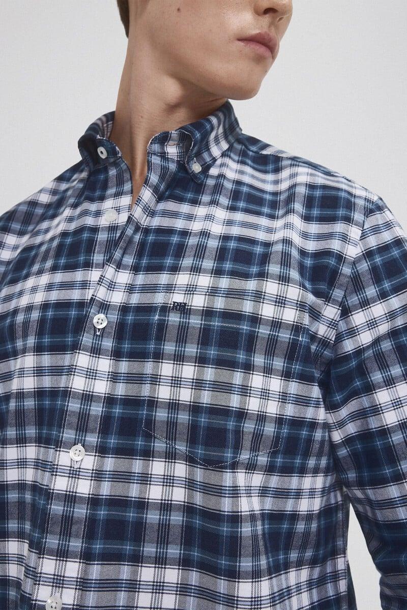 Cortefiel Camisa iconic oxford liso