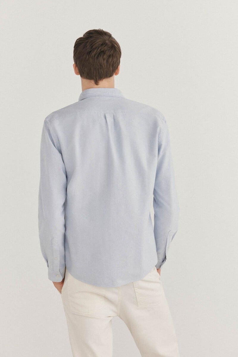 Cortefiel Camisa Iconic Oxford Liso