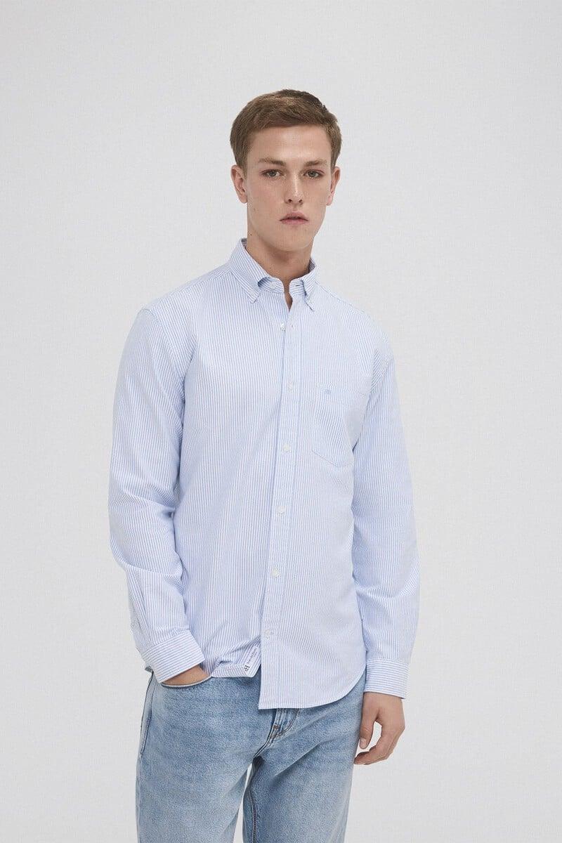 Cortefiel Camisa Iconic Oxford Liso