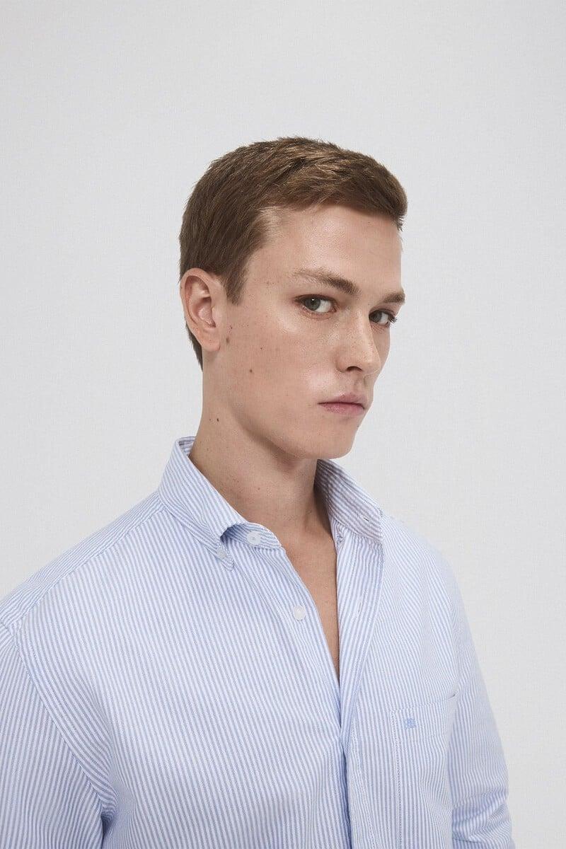 Cortefiel Camisa iconic oxford liso