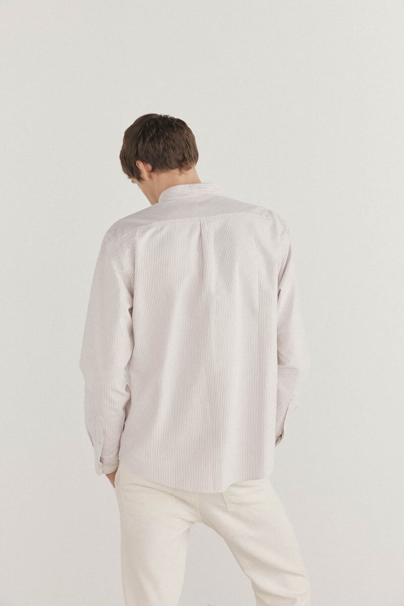 Cortefiel Camisa Iconic Oxford Rayas