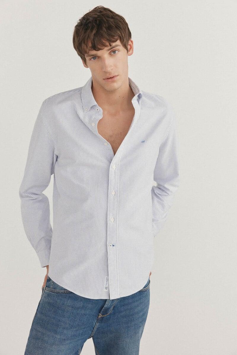 Cortefiel Camisa iconic oxford rayas