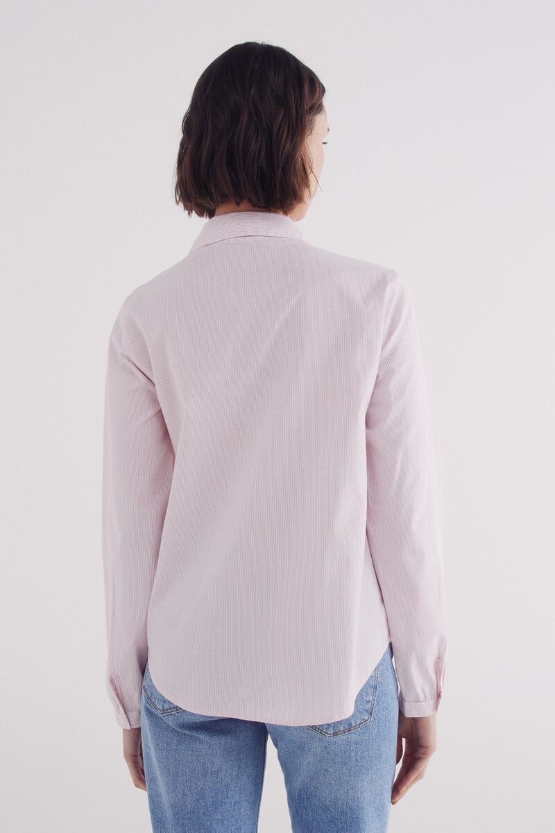 Cortefiel Camisa Lace Insertado