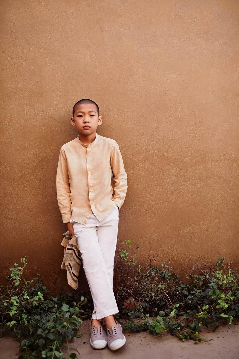 Cortefiel Camisa Lino Niño