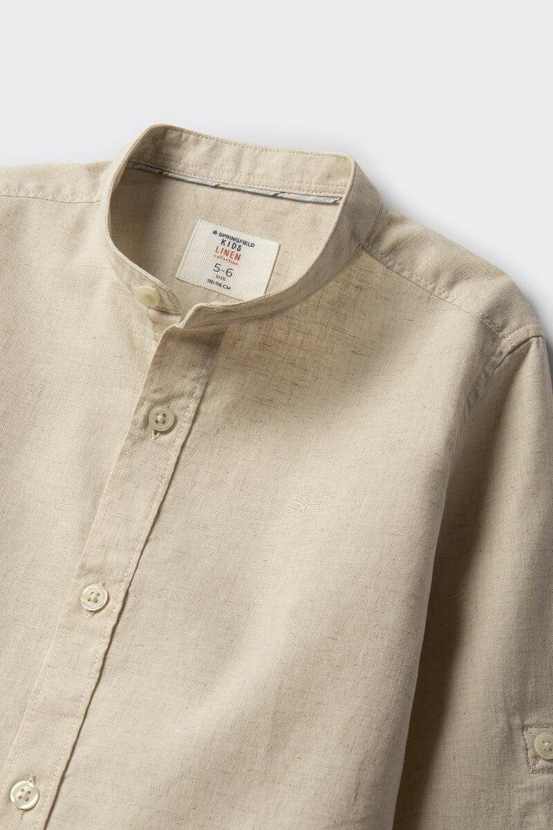 Cortefiel Camisa Lino Niño