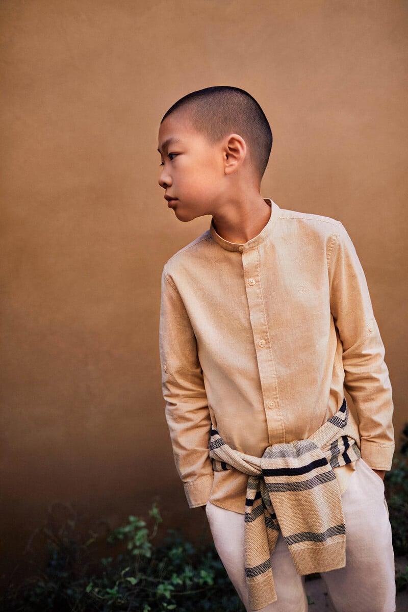 Cortefiel Camisa lino niño