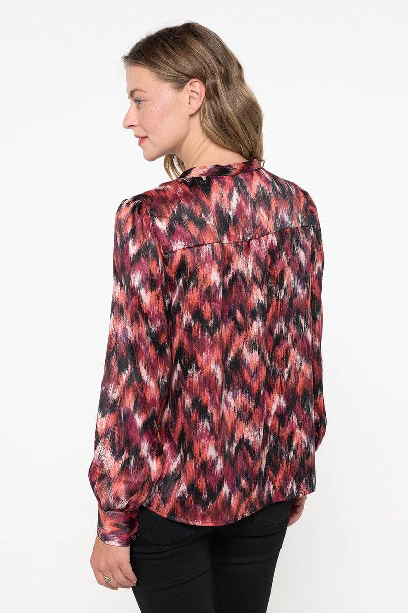 Cortefiel Camisa Manga Larga Estampada