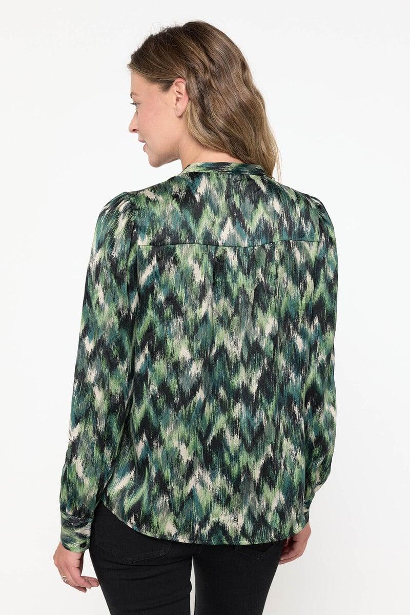 Cortefiel Camisa Manga Larga Estampada