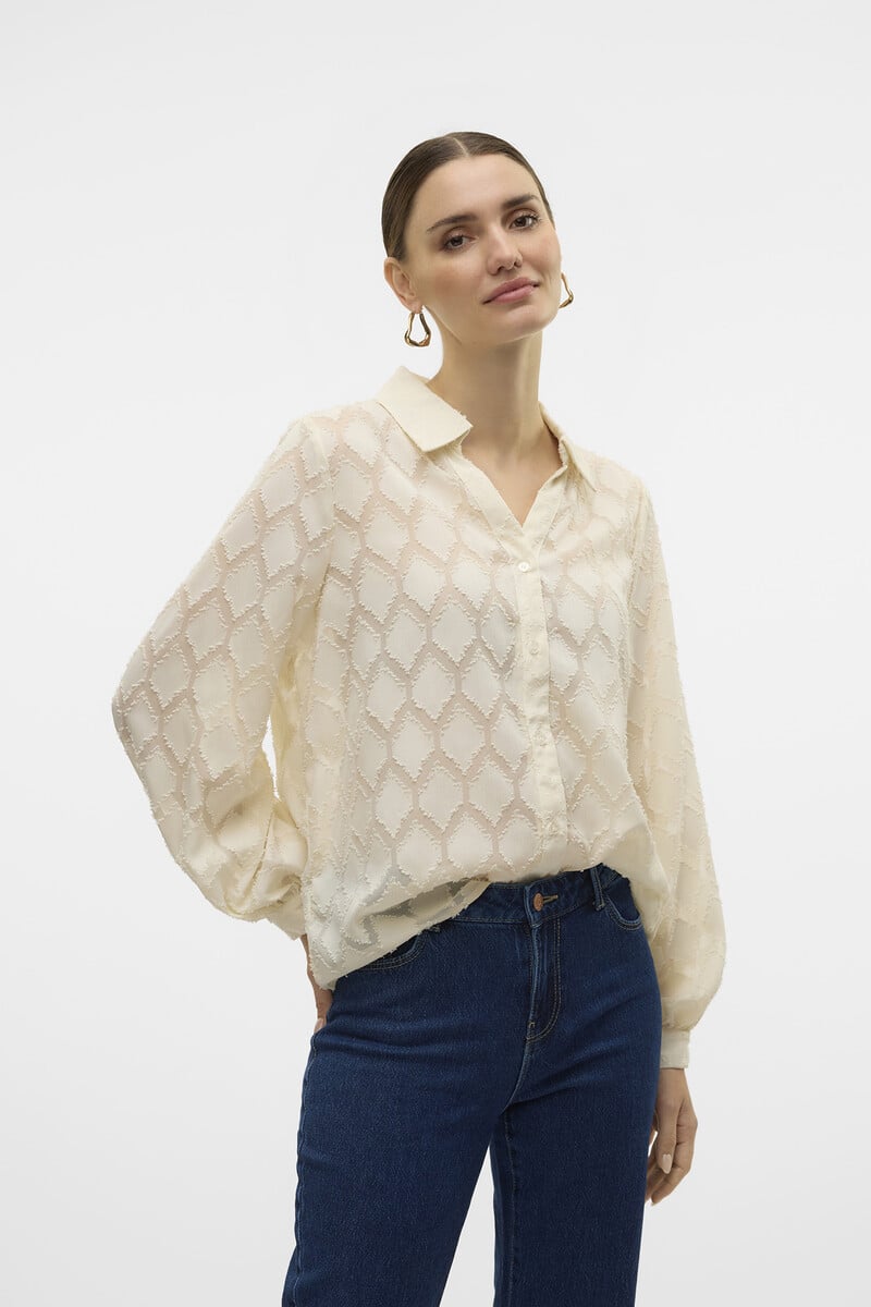 Cortefiel Camisa Manga Larga
