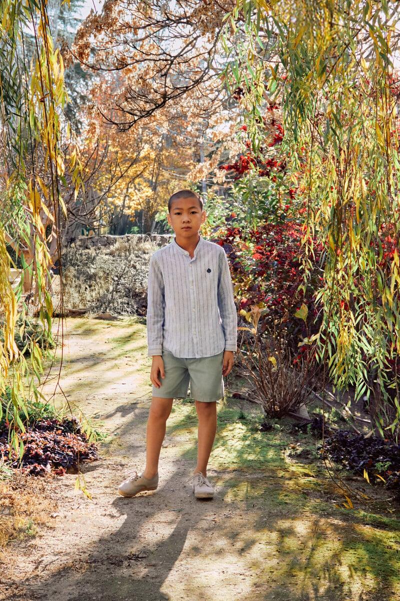 Cortefiel Camisa Multiraya Niño