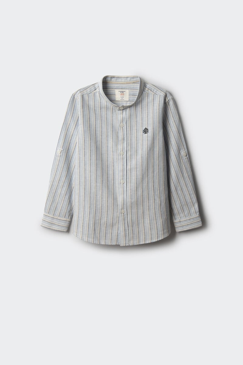 Cortefiel Camisa Multiraya Niño