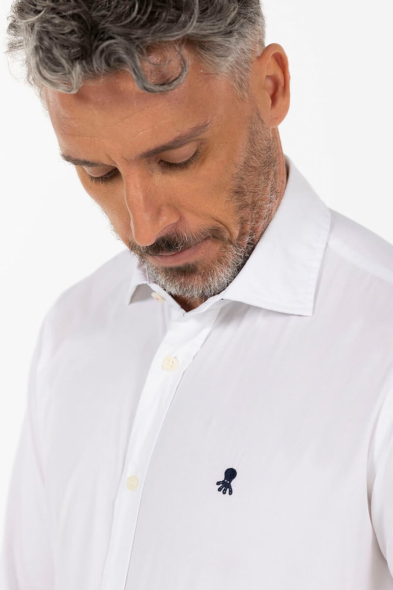 Cortefiel Camisa New Basic Logo