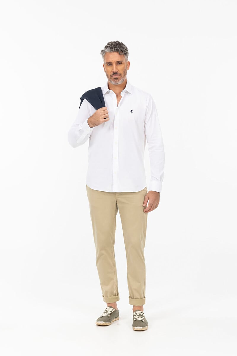Cortefiel Camisa New Basic Logo