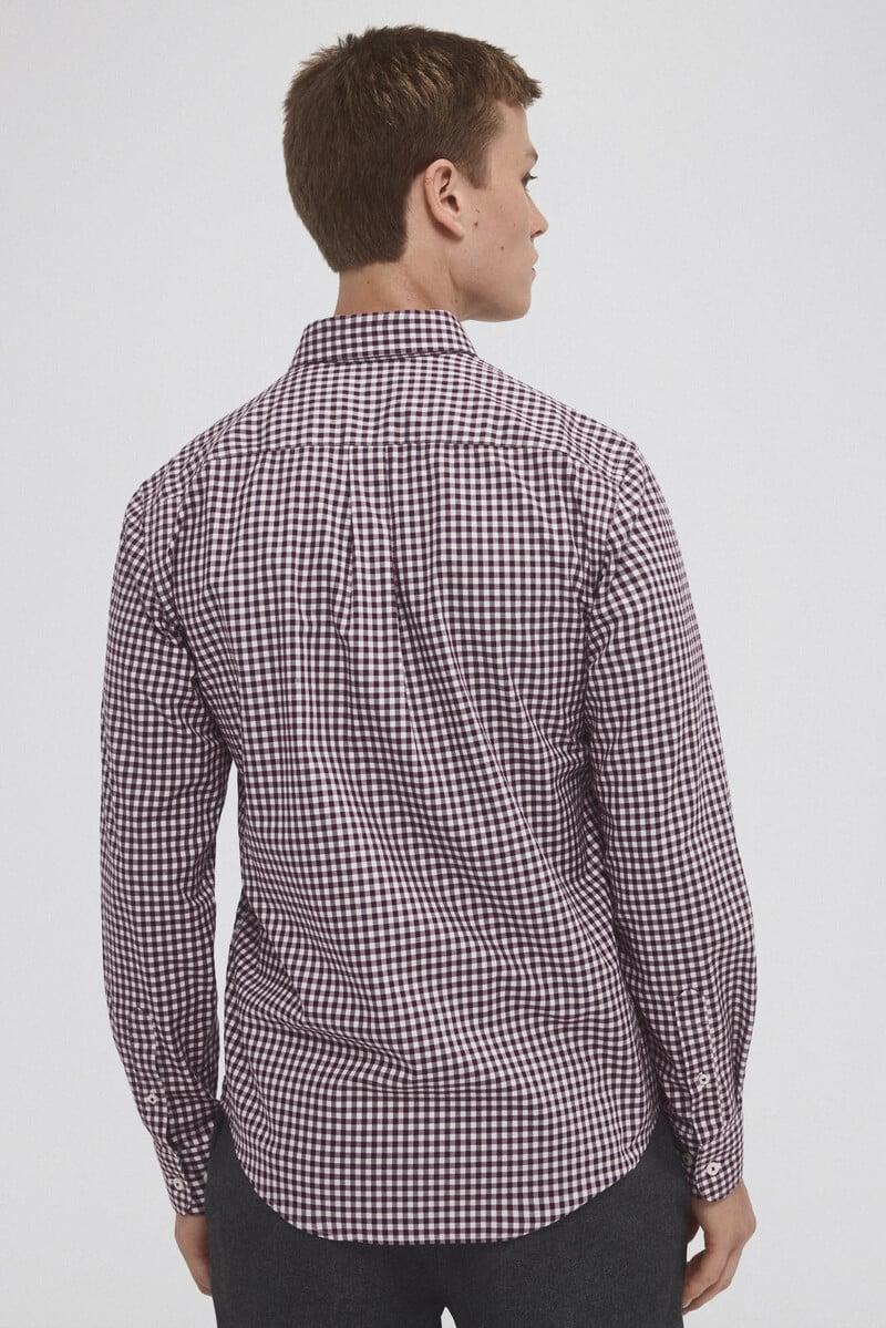 Cortefiel Camisa Non Iron Cuadros Twill