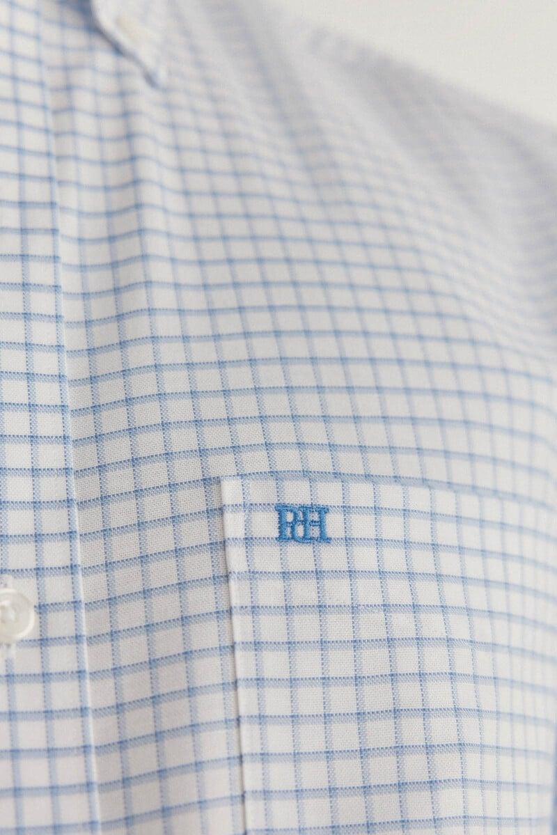 Cortefiel Camisa Non Iron Oxford Cuadros