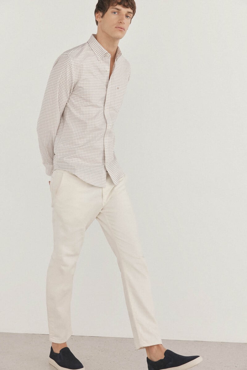 Cortefiel Camisa non iron oxford cuadros