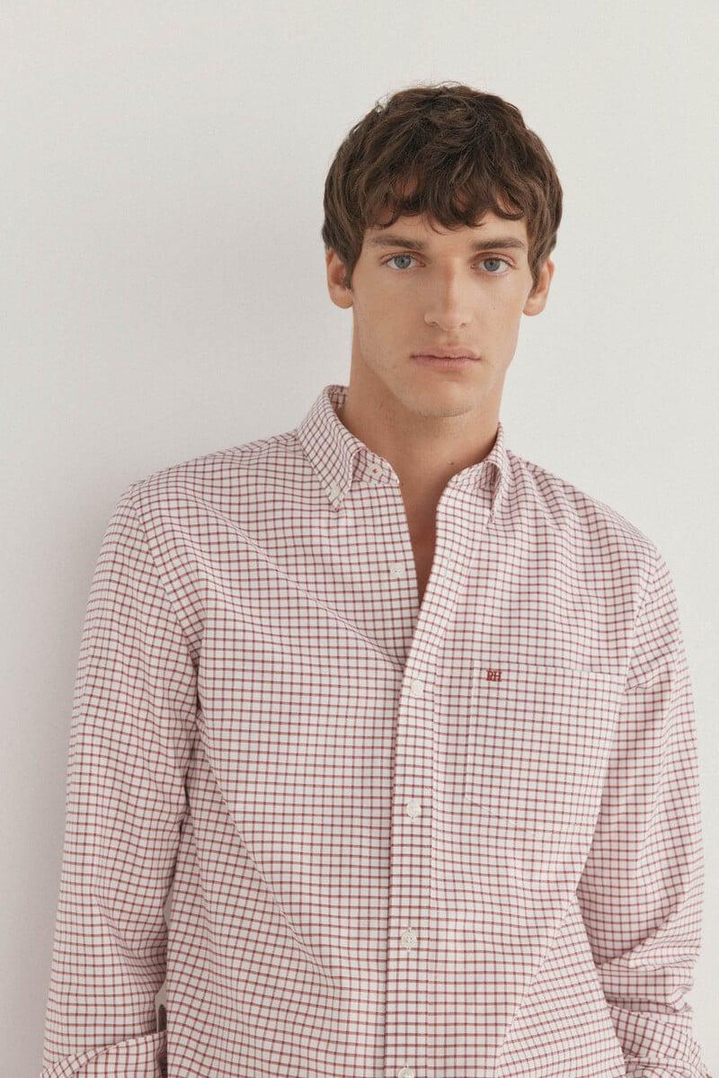 Cortefiel Camisa non iron oxford cuadros