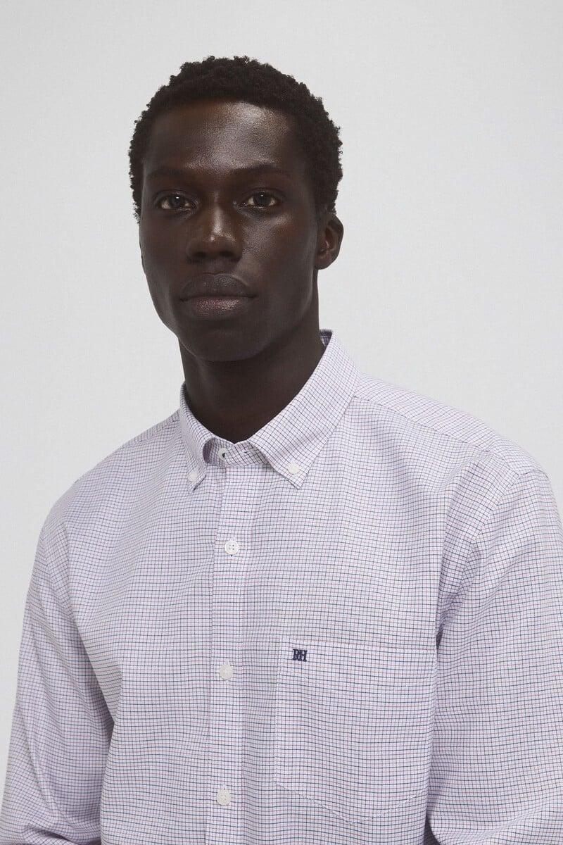 Cortefiel Camisa non iron oxford cuadros