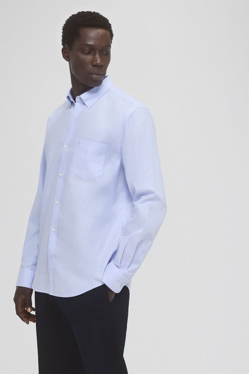 Cortefiel Camisa Non Iron Oxford Liso