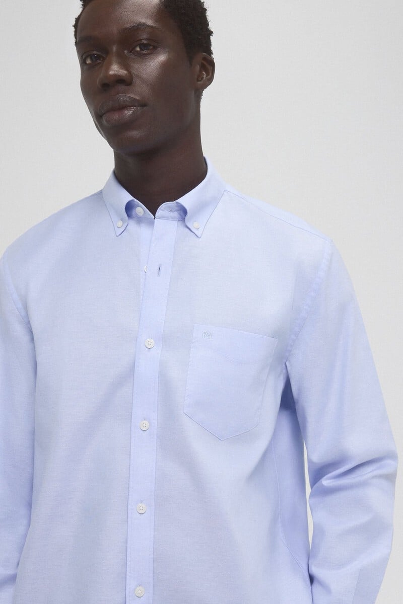 Cortefiel Camisa Non Iron Oxford Liso