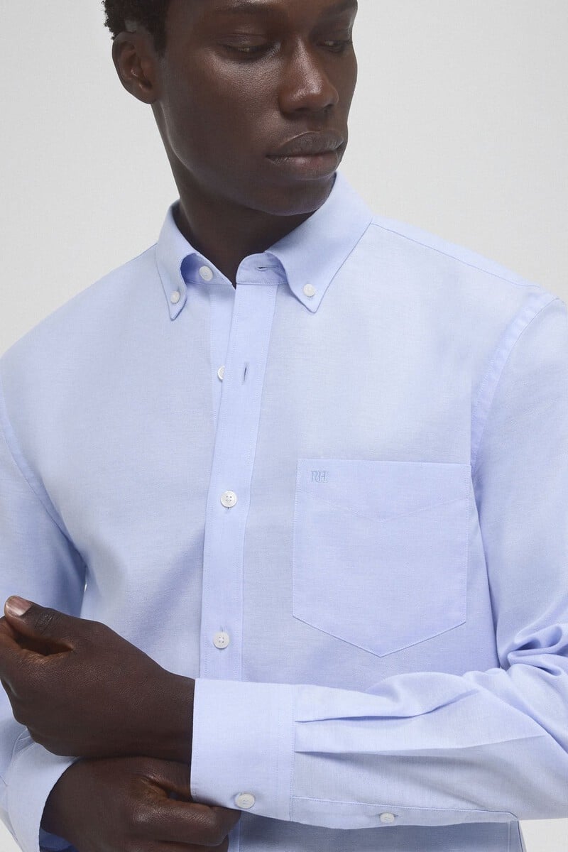 Cortefiel Camisa non iron oxford liso