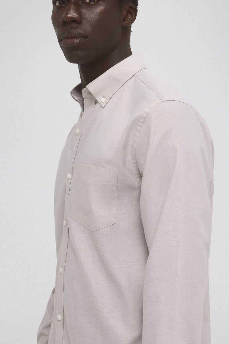 Cortefiel Camisa Non Iron Oxford Liso