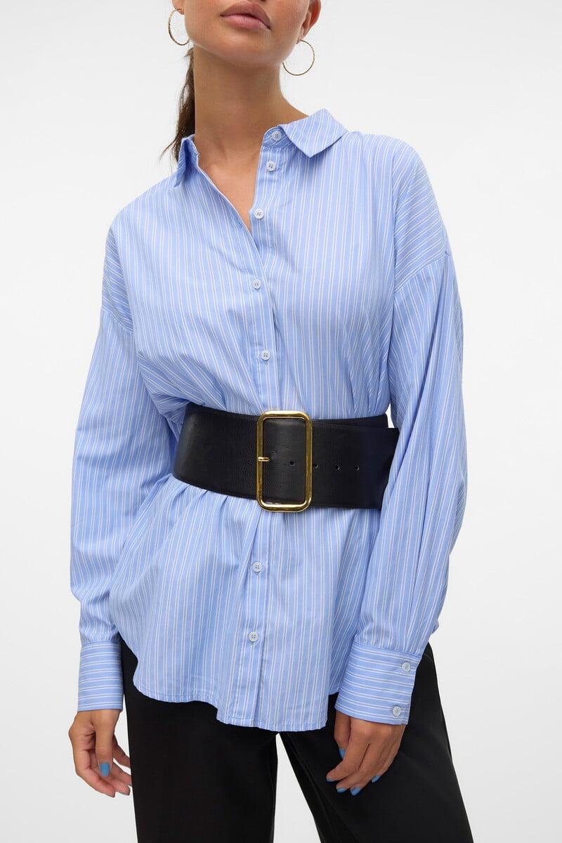 Cortefiel Camisa Oversize De Manga Larga