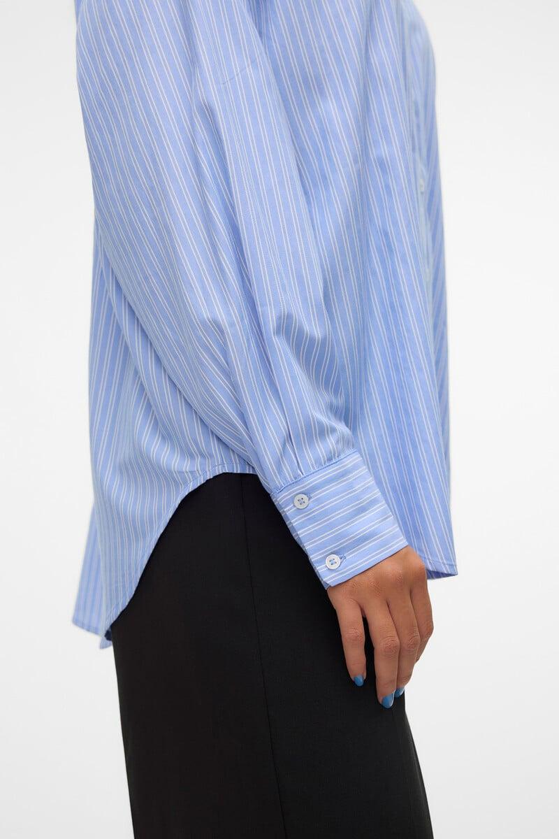 Cortefiel Camisa Oversize De Manga Larga