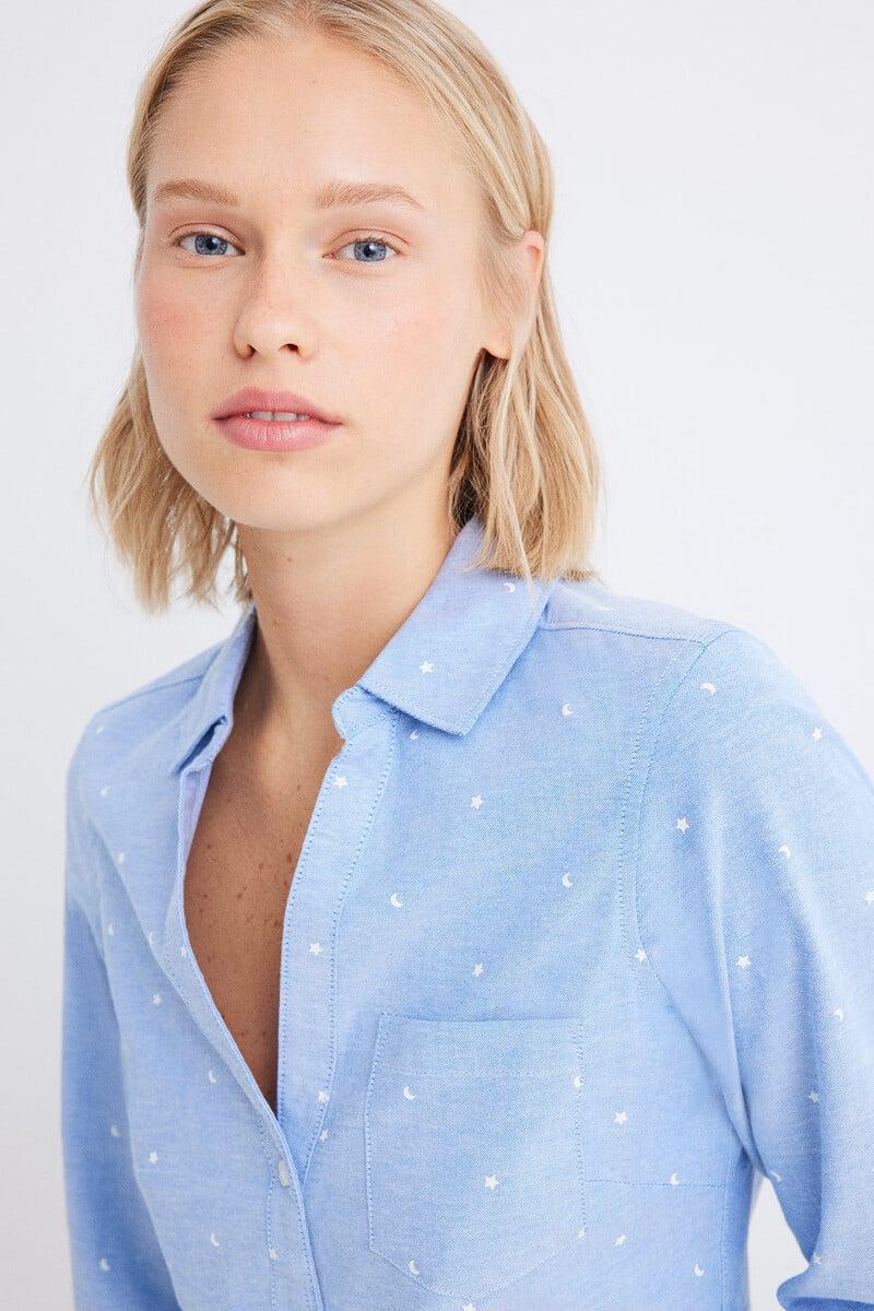 Cortefiel Camisa Oxford Algodón