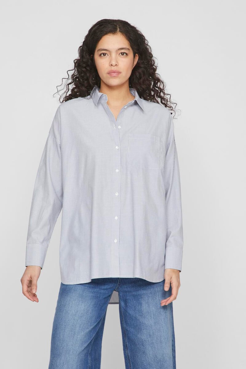 Cortefiel Camisa Oxford con bolsillo
