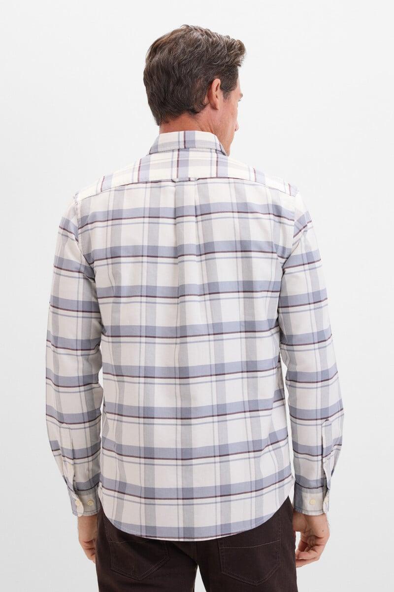 Cortefiel Camisa Oxford Cuadros