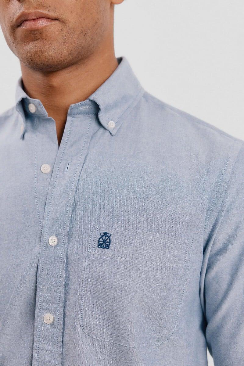 Cortefiel Camisa Oxford Liso