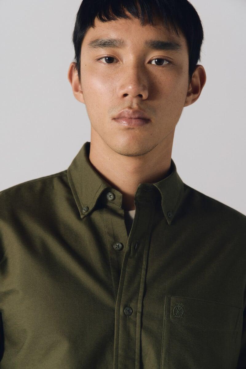 Cortefiel Camisa Oxford Liso