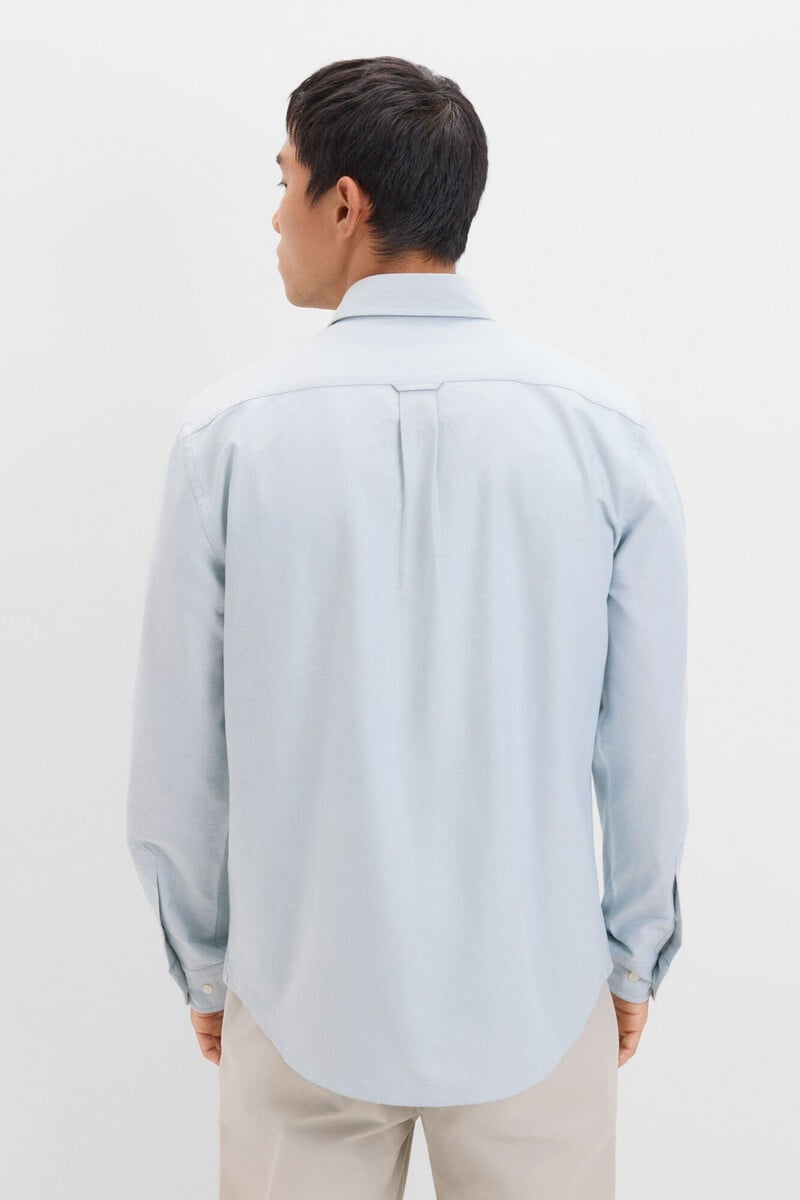 Cortefiel Camisa Oxford Liso
