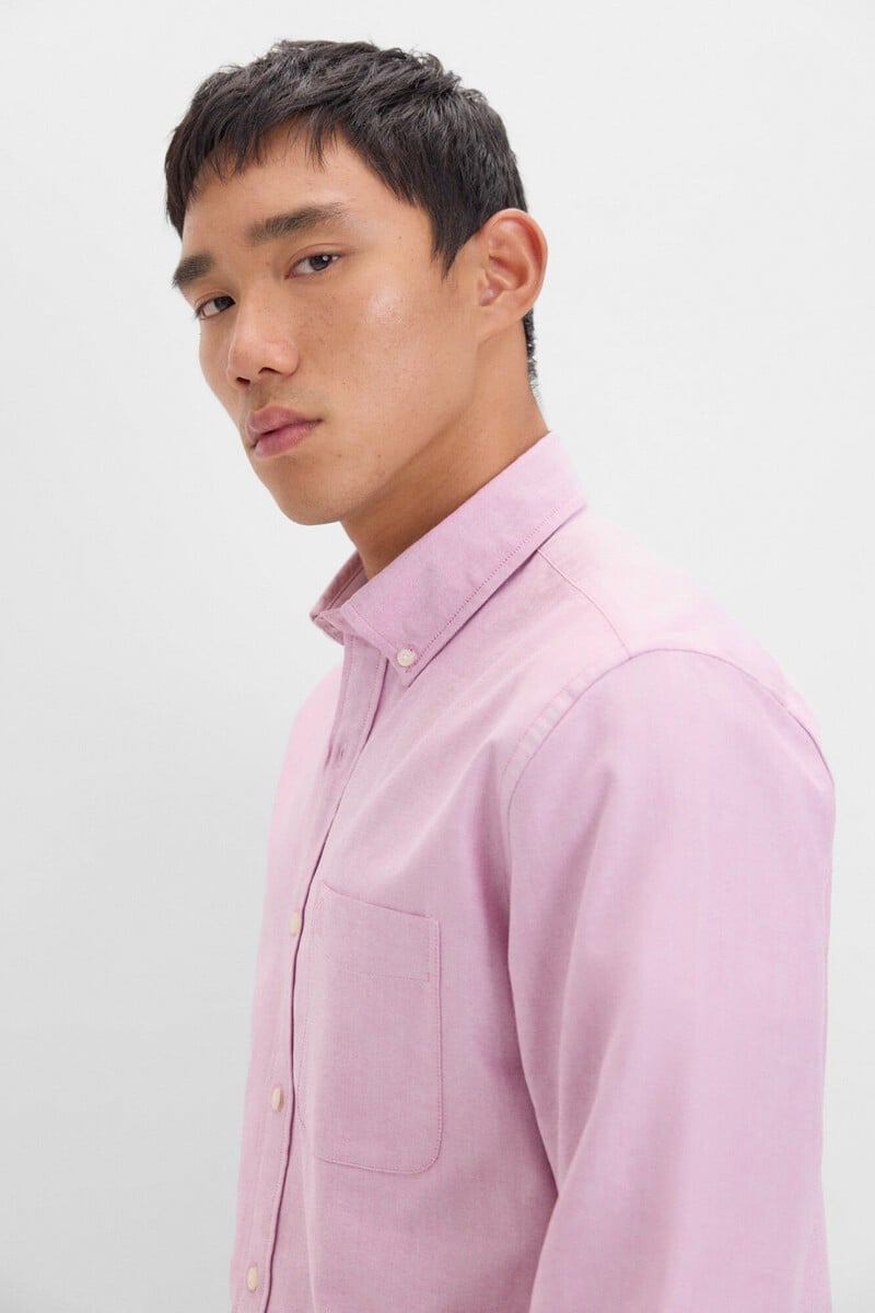 Cortefiel Camisa Oxford Liso