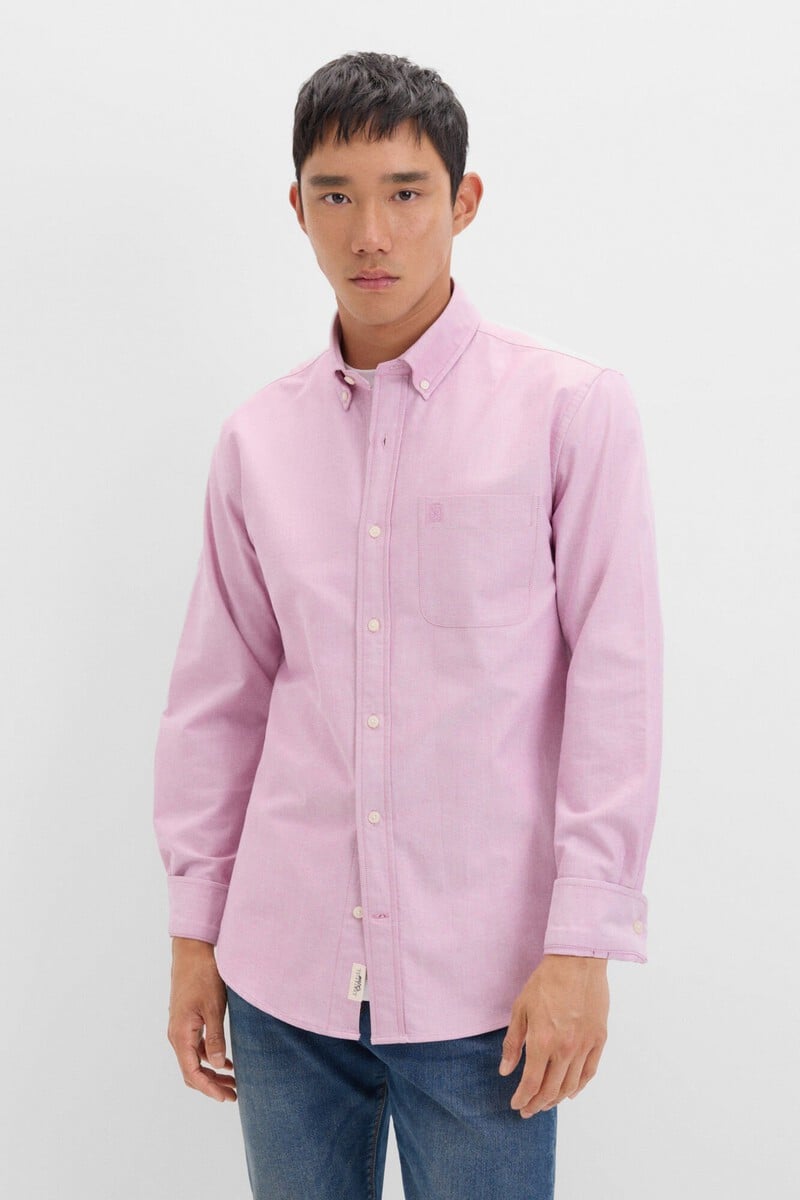 Cortefiel Camisa Oxford Liso