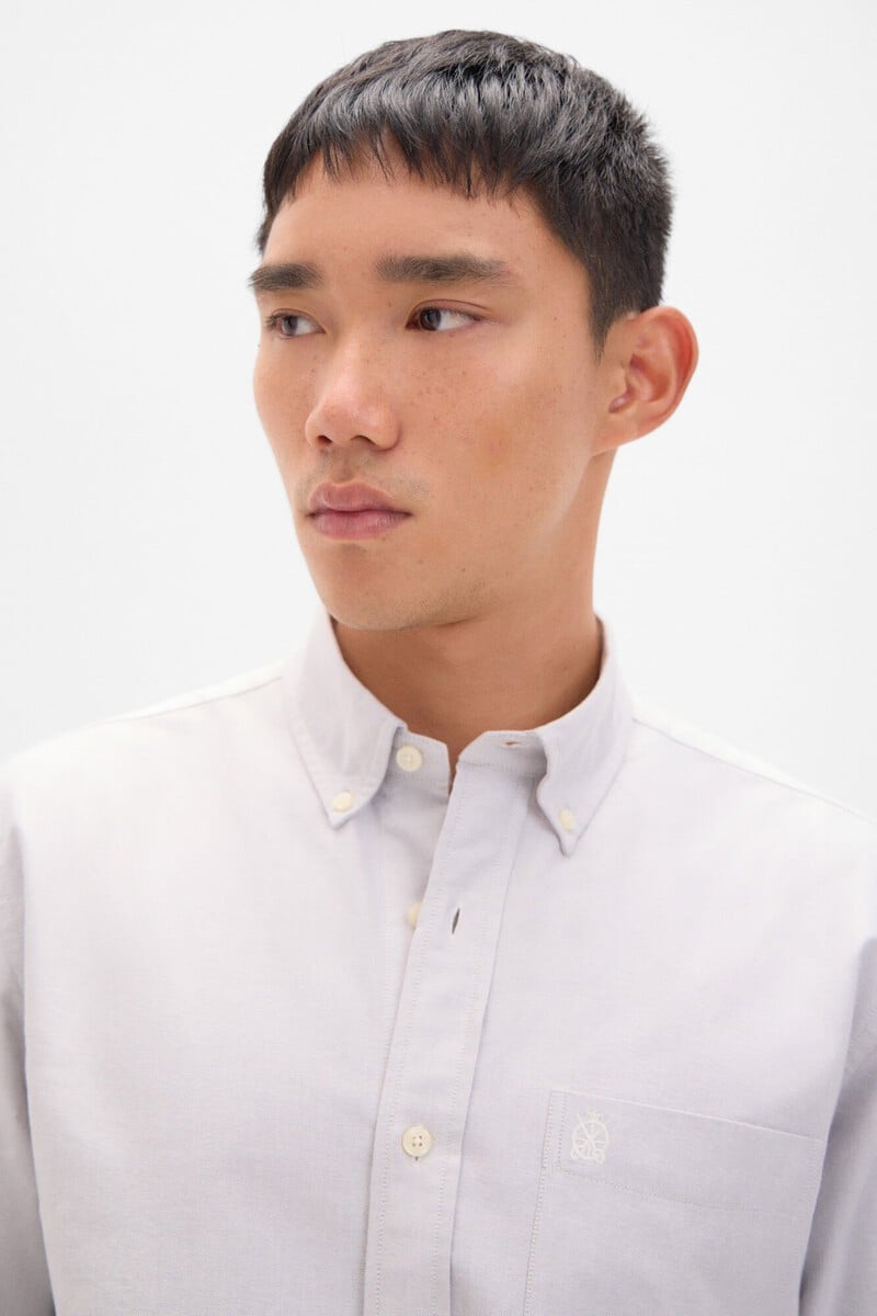 Cortefiel Camisa Oxford Liso