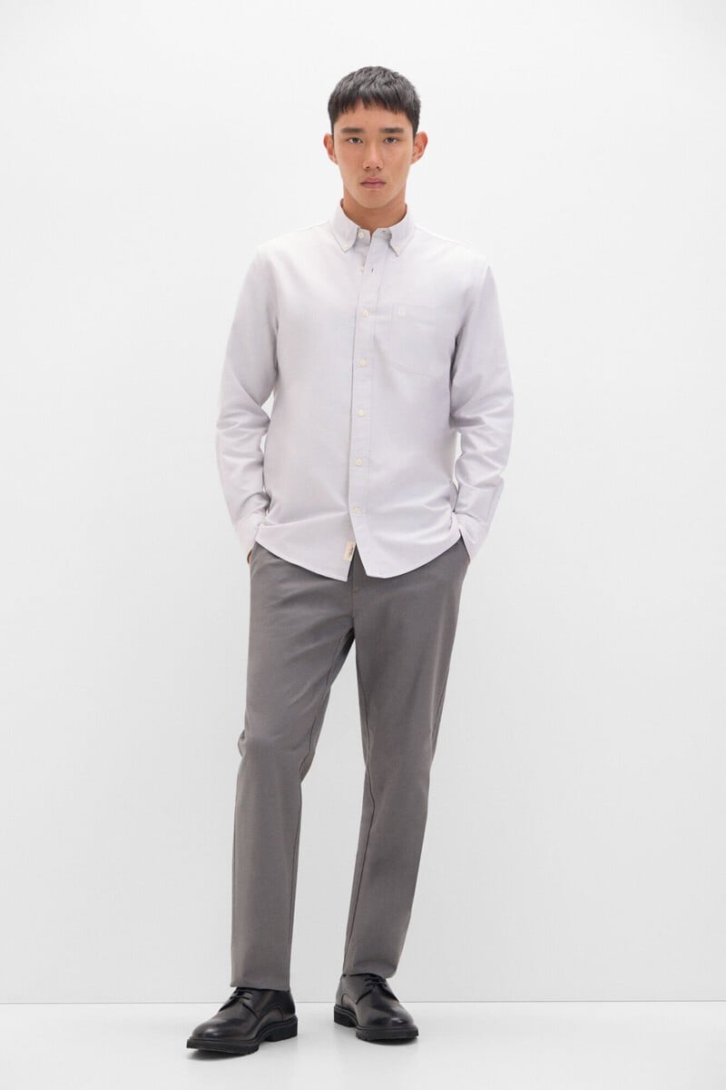 Cortefiel Camisa Oxford Liso