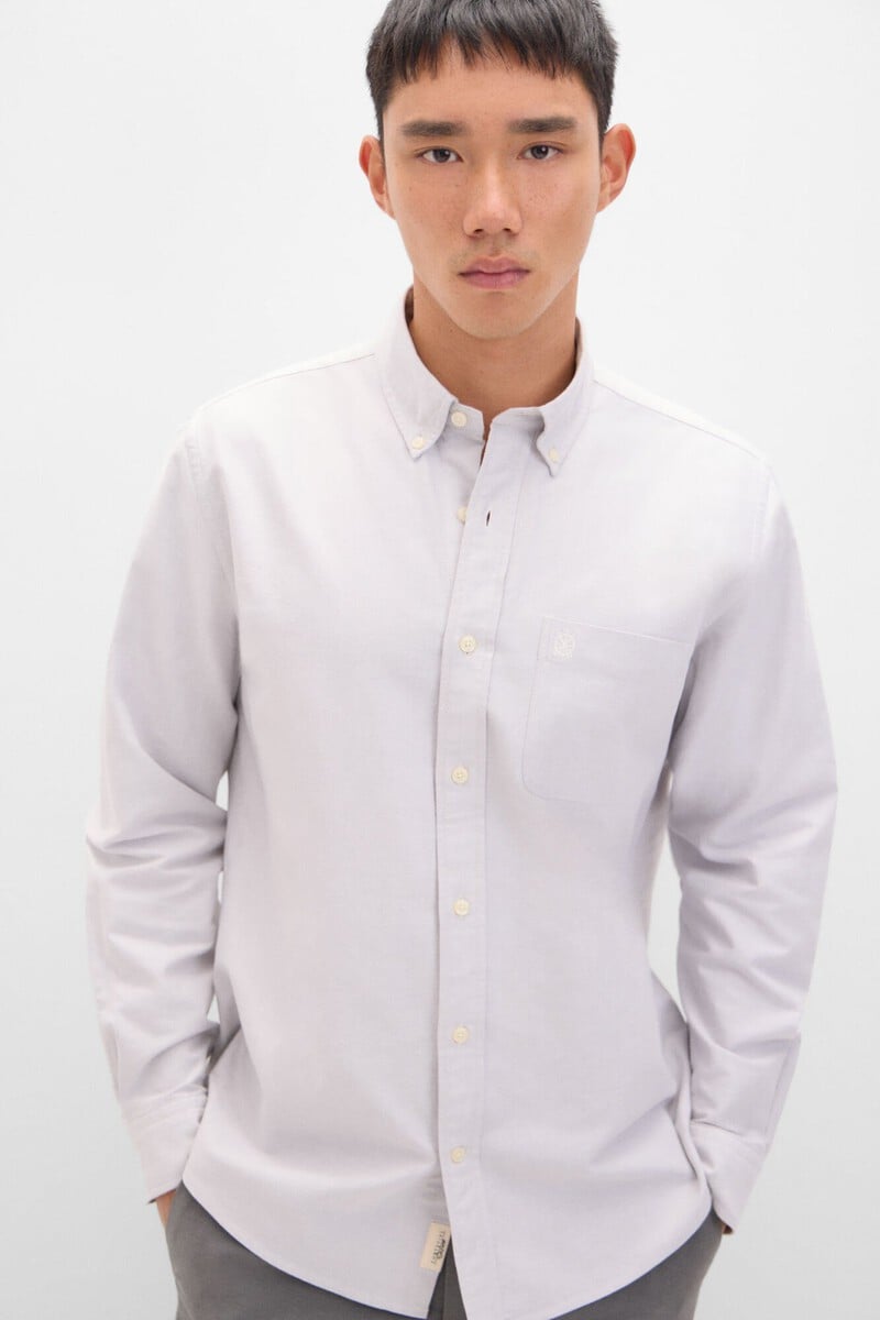 Cortefiel Camisa oxford liso