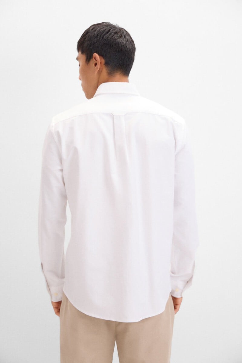 Cortefiel Camisa Oxford Liso
