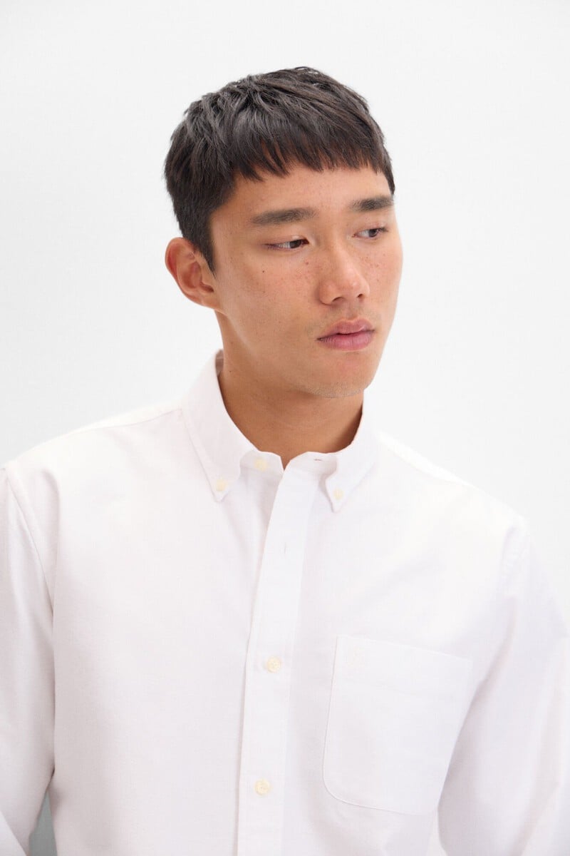 Cortefiel Camisa oxford liso