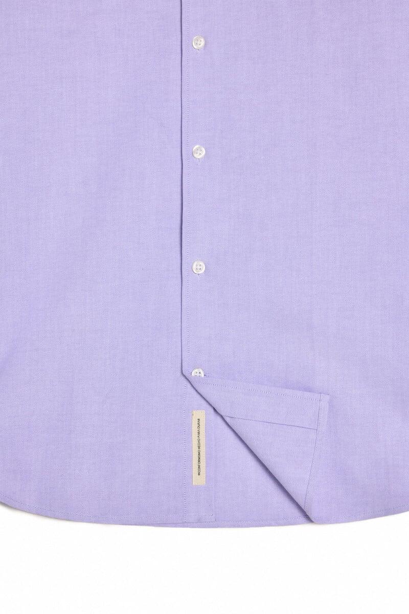 Cortefiel Camisa Oxford Liso Manga Larga