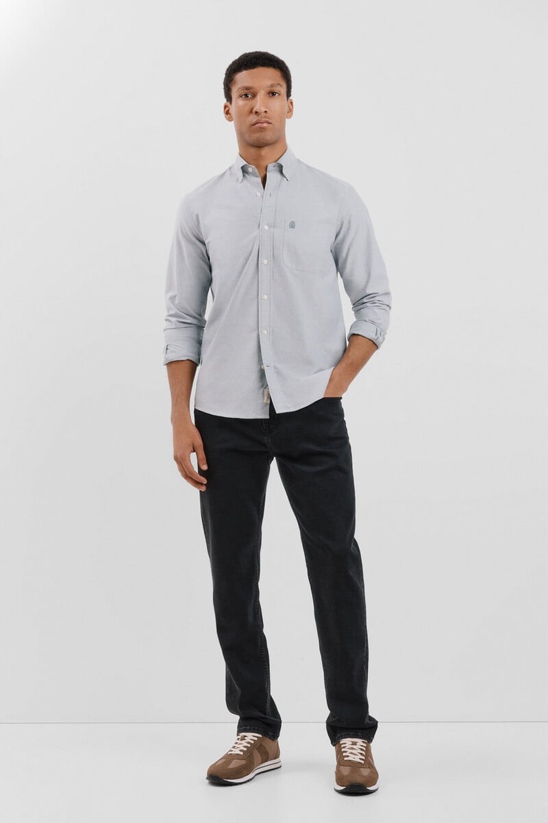 Cortefiel Camisa Oxford Liso