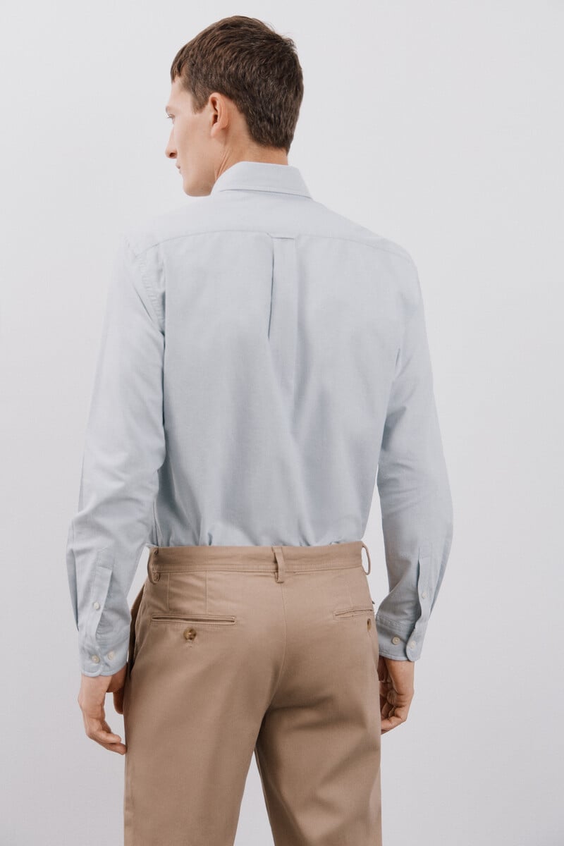 Cortefiel Camisa Oxford Liso